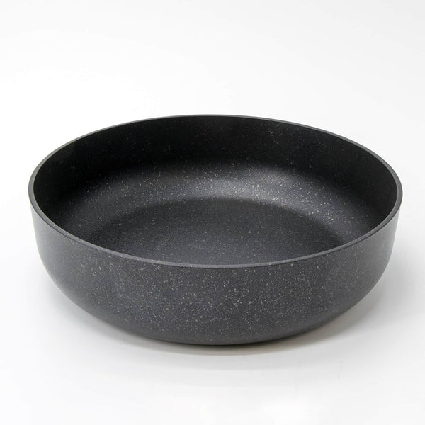 Eco Serve ALU-RDL | Aluminum Round Dish | Large | Arctic Grey | 35cm x 70mmH