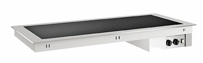 Emainox 8046400 | Drop-In Emainox Heated Ceramix Glass Hotplate | 800mm L