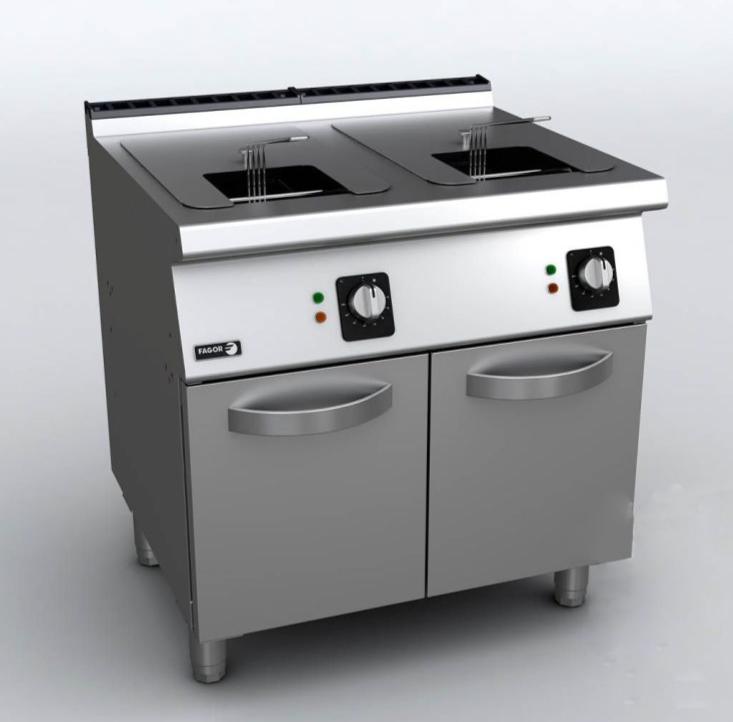 Deep Fryer, F.E.D F-G7215, Fryer, with 2x15L Tank, 2 Baskets