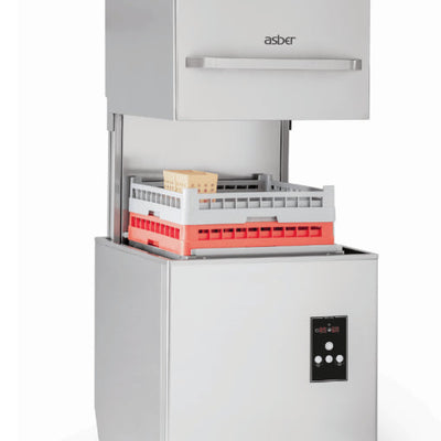 F.E.D GE-H500DD | Asber Tech Line | Pass Through Dishwasher | Hood Type | Dishwasher
