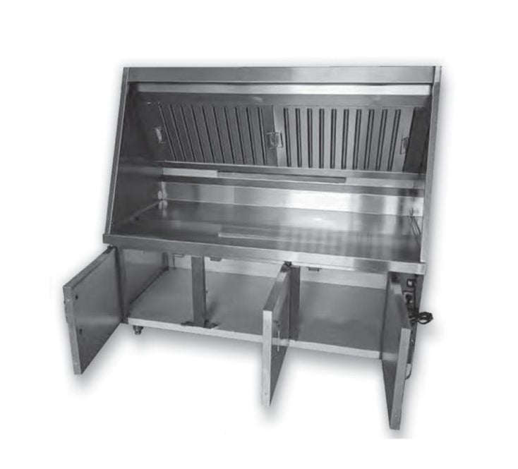 F.E.D HB1500-750 I Range Hood I Work Bench I Kitchen Hood I Kitchen Exhaust Hood