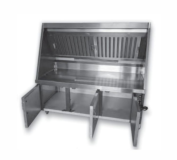 F.E.D HB1500-750 I Range Hood I Work Bench I Kitchen Hood I Kitchen Exhaust Hood
