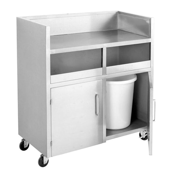 F.E.D MBS118 I Double Bin I Mobile Station | Two Doors | With Storage 