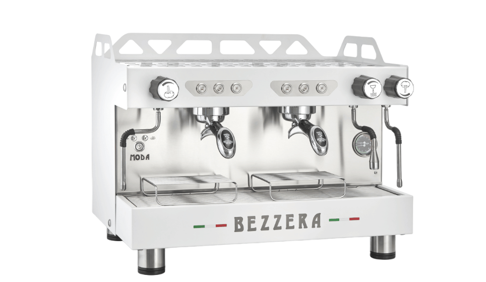 F.E.D MODADE2W | Bezzera MODA DE 2 Group | Espresso Machine White