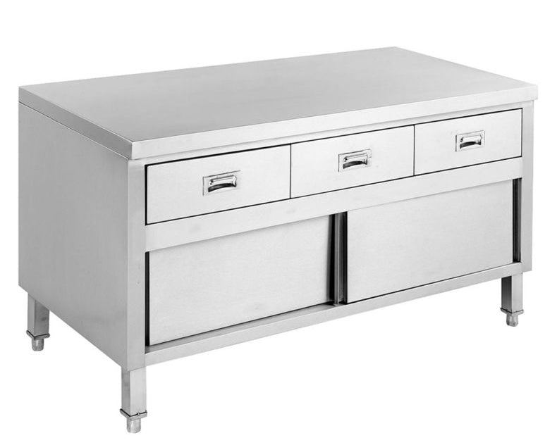 F.E.D SKTD6-1200 I Work Bench I Cabinet I with Doors & I 3 Drawers
