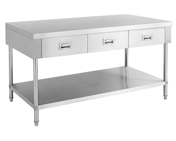 F.E.D SWBD-6-1500 I Work Bench I Workbench With Drawers I 3 Drawers & Undershelf