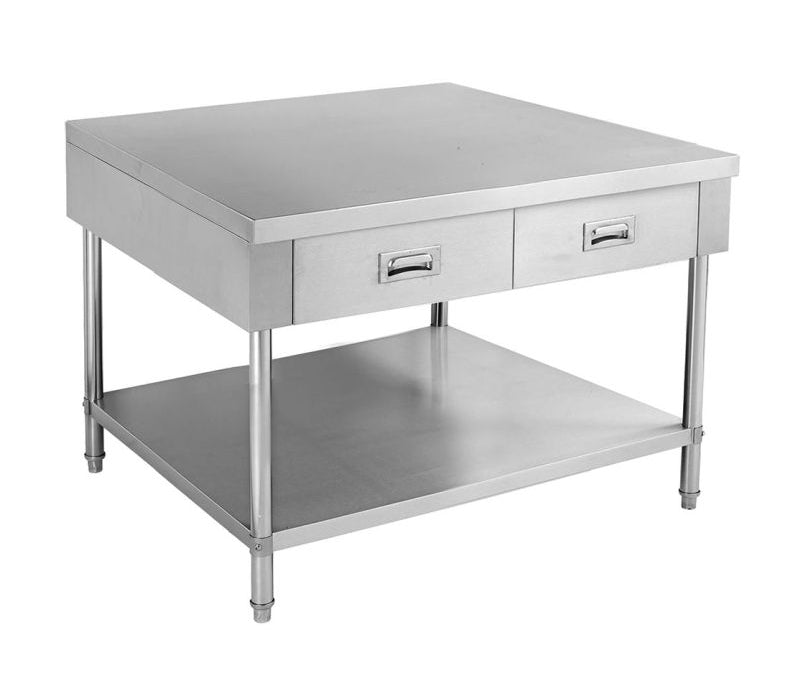F.E.D SWBD-7-0900 I Work Bench I Workbench With Drawers I 2 Drawers & Undershelf