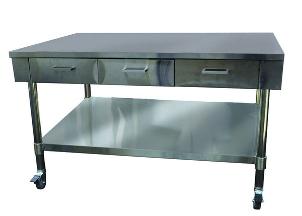 F.E.D SWBD8-3 I Work Bench I Workbench With Drawers I 3 Drawers & Undershelf