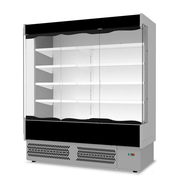 F.E.D TDVB80-CA-187 Vulcano | Supermarket Refrigerated Display | 3 Doors | Open Chiller