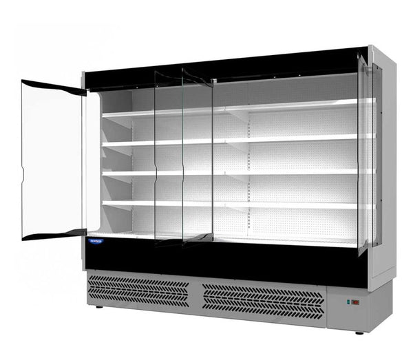 F.E.D TDVB80-CA-250 Vulcano | Supermarket Refrigerated Display | 4 Doors Display | Open Chiller