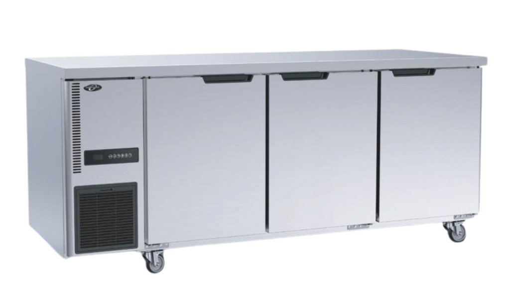 F.E.D TL1800BT-3D 700 Series | 3 Doors | Work Bench | 440 Litre | Workbench Freezer