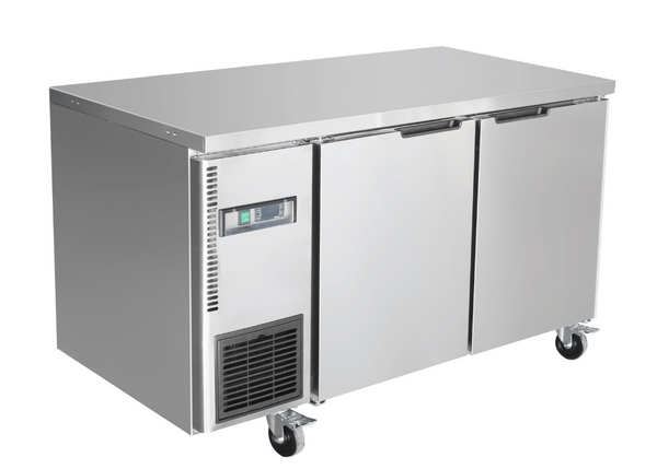 F.E.D TS1200BT I Stainless Steel Freezer I Double Door Freezer I Work Bench I Freezer