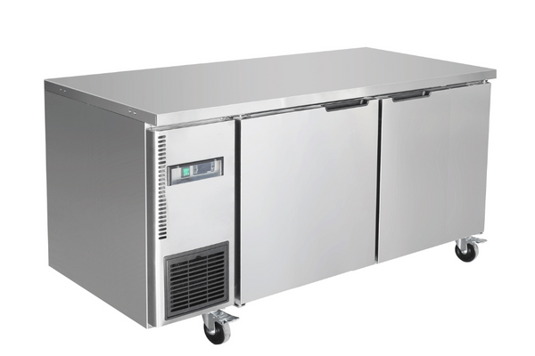 F.E.D TS1500TN I Stainless Steel Fridge I Double Door Fridge I Work Bench I Fridge