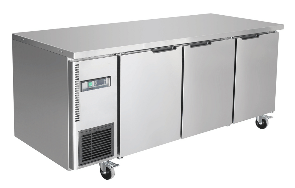 F.E.D TS1800TN-3D I Stainless Steel Fridge I 3 Door Fridge I Work Bench I Fridge