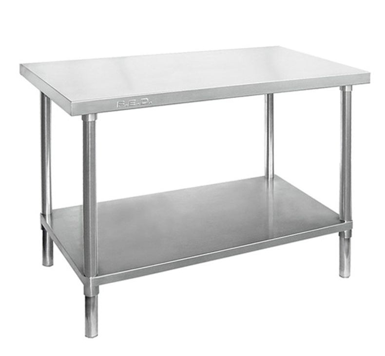 F.E.D WB7-0800/A | Stainless Steel Workbench | Steel Top Workbench