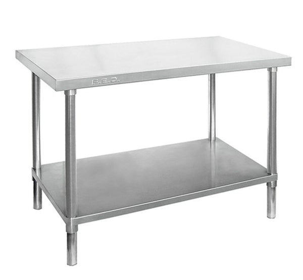 F.E.D WB7-0800/A | Stainless Steel Workbench | Steel Top Workbench