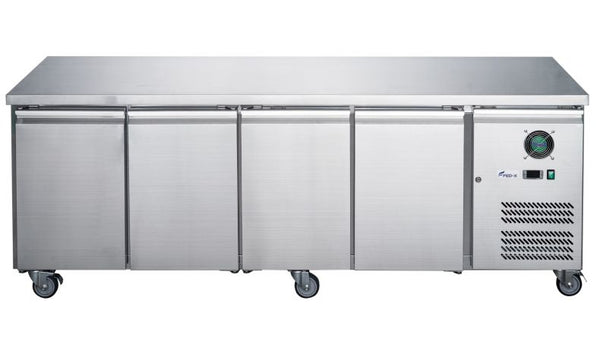 F.E.D XUB7C22S4V | Stainless Steel Fridge | 4 Door Fridge | Bench Fridge | Underbench Fridge