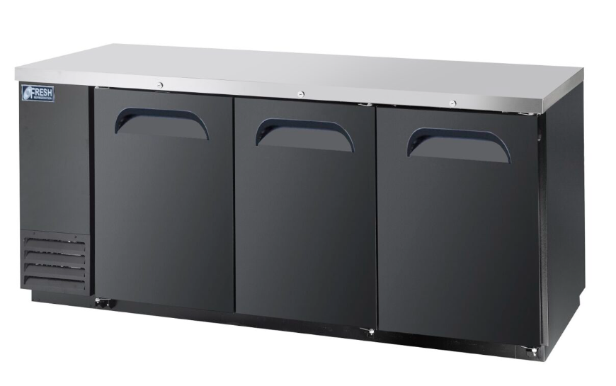 Fresh Refrigeration FBB-80B| Back bar | Solid Door | Back Bar Cooler | Back Bar Refrigerator