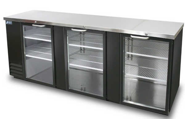 Fresh Refrigeration FBB-95BG | Back bar | Glass Door | Back Bar Cooler | Back Bar Refrigerator