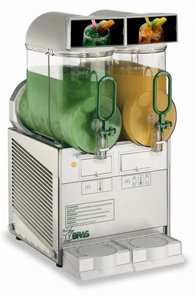BRAS FBM2 White Slushie Machine I 2 x 10L