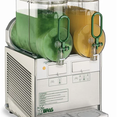 BRAS FBM2 White Slushie Machine I 2 x 10L