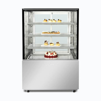 Bromic FD4T0900C-NR | Cake Display Cabinet | Double Glazed | 4 Tier | Cake Display Case | 900mm