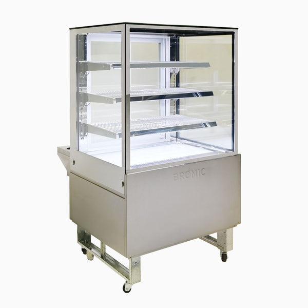 Bromic FD4T0900C-SS-1 | Chilled Food Display | 900mm | 4 Tier | Raised Base