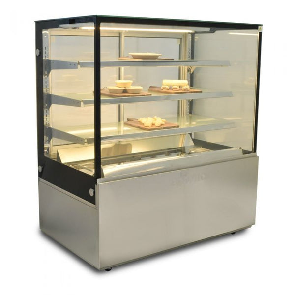 Food Display Cabinet, Bromic, FD4T1200H, Hot Food Display, 4 Tier, 3 Adjustable Shelves