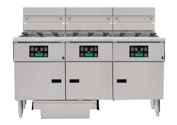 Anets FDAEP318RD | Platinum Series | Electric Fryer with Digital Control | 3 Filter Drawer System | Drawer Fryers