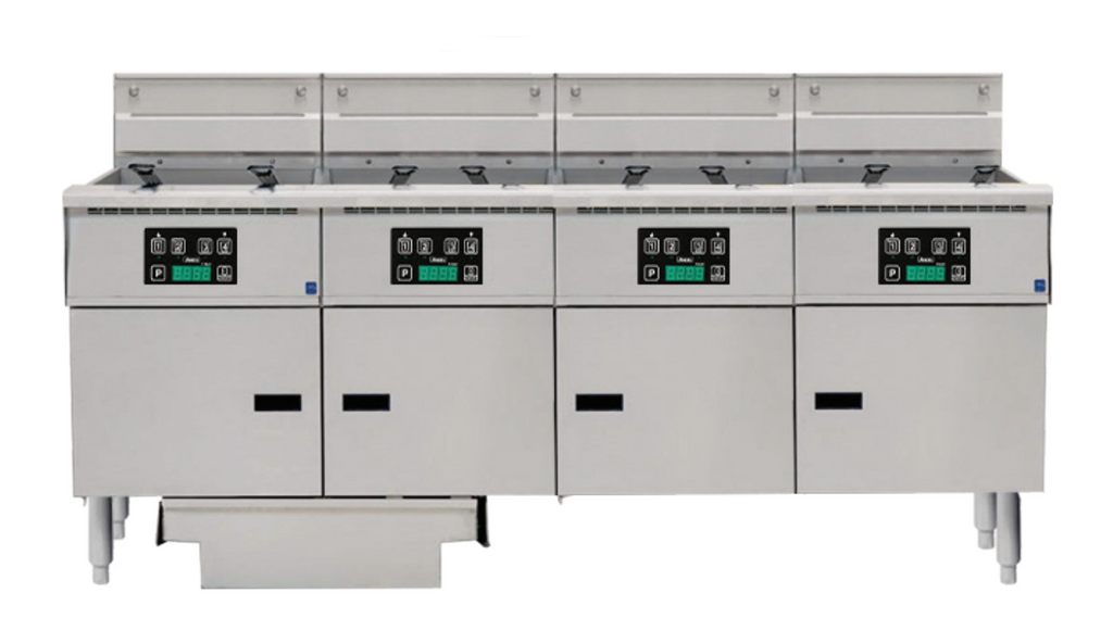 Anets FDAEP414D | Platinum Series | Electric Fryer with Digital Control | 4 Filter Drawer System | Drawer Fryers