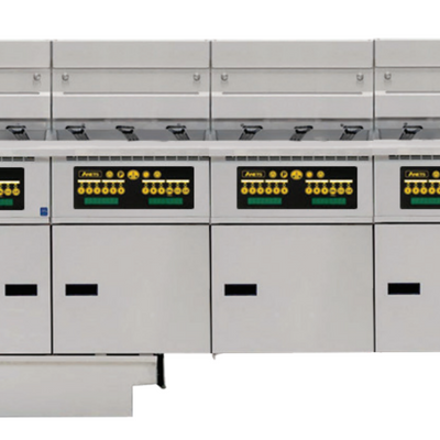 Anets FDAEP418RC | Platinum Series | Electric Fryer with Computer Control | 4 Filter Drawer System | Drawer Fryers