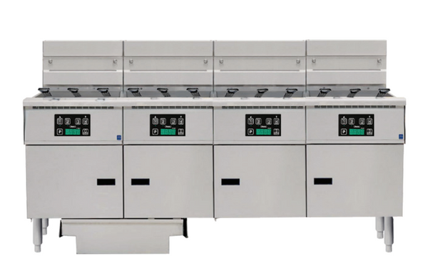 Anets FDAEP418RD | Platinum Series | Electric Fryer with Digital Control | 4 Filter Drawer System | Drawer Fryers