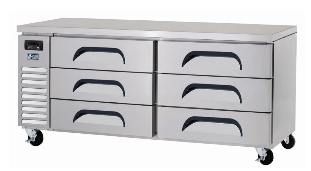 Fresh Refrigeration FDU-1800 | 3 Drawer Underbench | Underbench Fridge Drawer