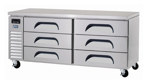 Fresh Refrigeration FDU-1800 | 3 Drawer Underbench | Underbench Fridge Drawer