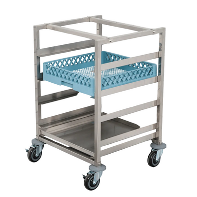 FED 406227C | Modular System Dishwasher | Basket Trolley | 4 Tray