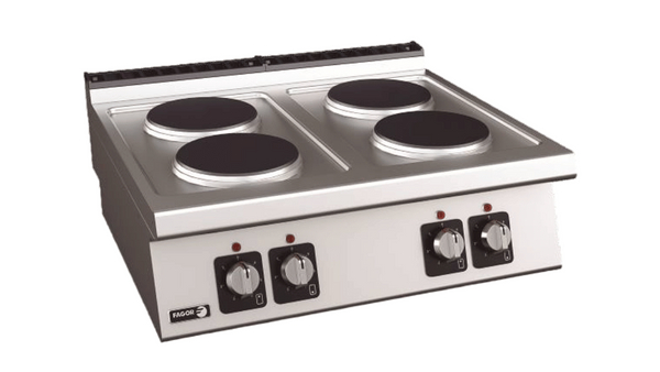 FED C-E740 | Fagor Kore 700 Series | Bench Top | 4 Electric Burners | Cooking Burner