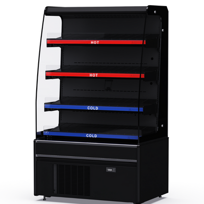 FED DC-900CH | Thermaster Grab & Go Cabinet | Heated or Chilled Open Display | Food Display