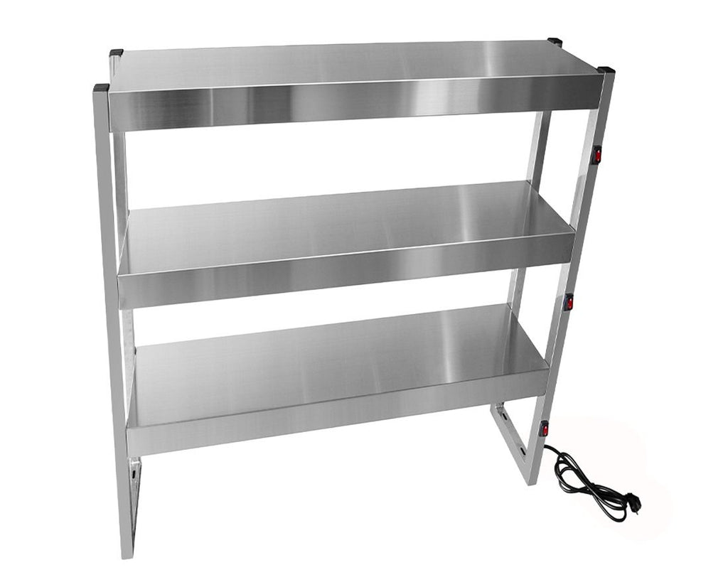 FED FW9L-123 | 3 layers 1200mm Food Warmer | With 9 Lamps | 1620W | Food Warmer
