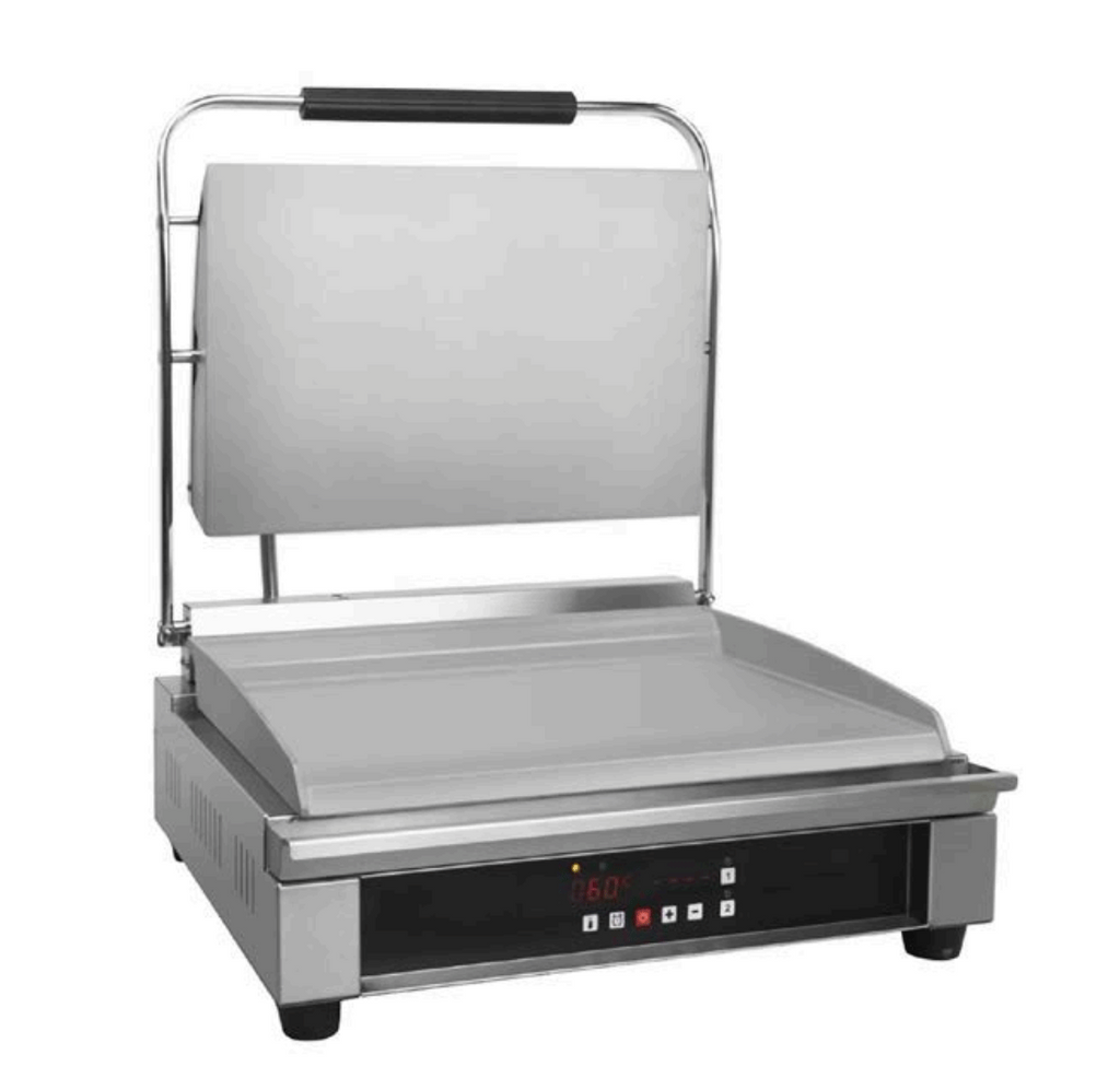 FED GH-816 | Benchstar Electric Grill Station | 9 Slices | Griddle with Digital Control