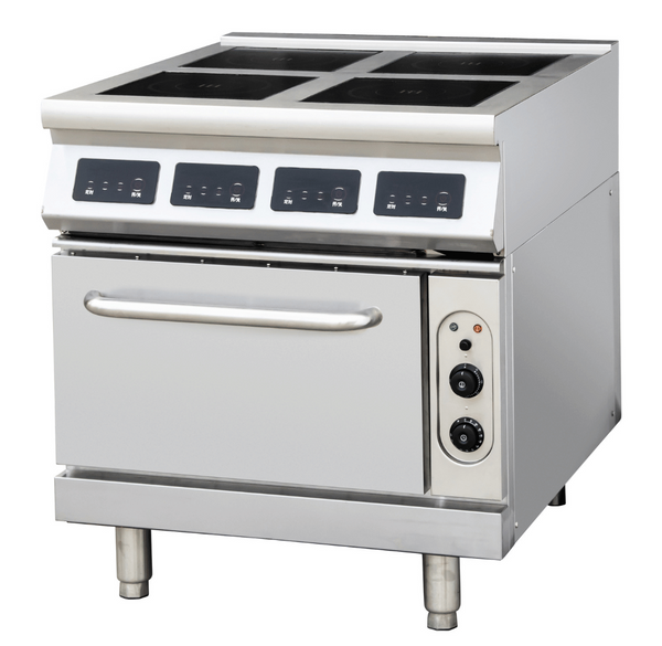 FED IC9-4B | ElectMax Induction | 4 Burner Cooker | With Convection Oven