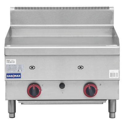 FED JUS-TRG60ELPG | GasMax Benchtop | 2 Burner Griddle | LPG Gas Griddle