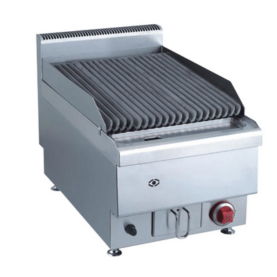 FED JUS-TRH40ELPG | GasMax Benchtop | Gas Lava Rock Grill | LPG Griller