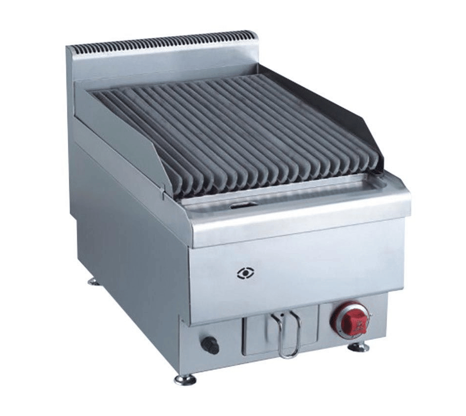 FED JUS-TRH40E | GasMax Benchtop | Gas Lava Rock Grill | Griller