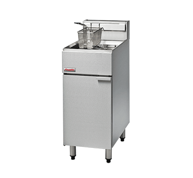 FastFri FF18 - 400mm Single Pan Gas Deep Fryer