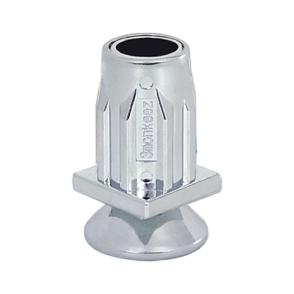 3monkeez FH-30 Zinc Die-Cast Chrome Plated Adjustable Flanged Foot To Suit Square Tube - Square Tube Suit 32mm Tube