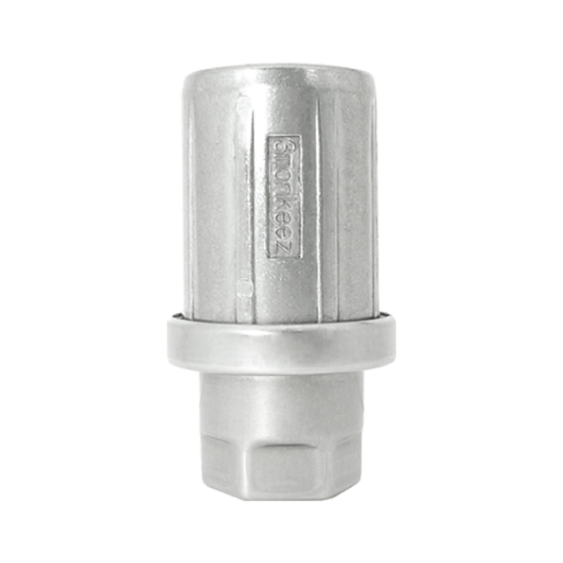 3monkeez FH-31 Stainless Steel Clad Adjustable Hex Foot To Suit Round Tube - Suit 38mm Tube