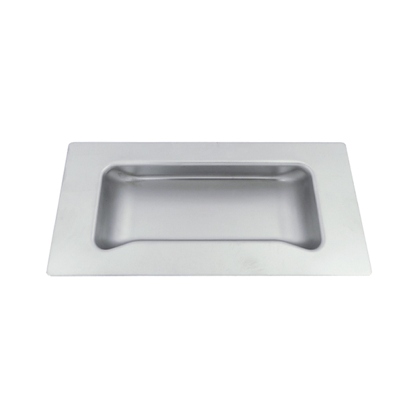 3monkeez FH-41 Stainless Steel Drawer Pull, Flush Mount Type, 120mm x 62mm