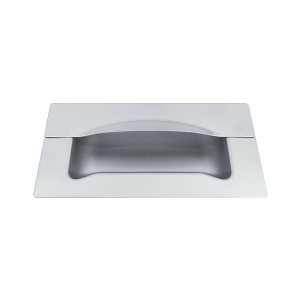 3monkeez FH-44 Stainless Steel Drawer Pull, Flush Mount Type With Grip, 120mm x 62mm