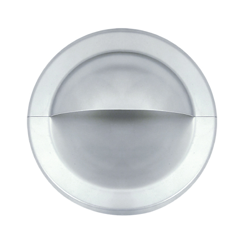 3monkeez FH-45 Stainless Steel Drawer Pull, With Grip & Fixing Studs, 120mm Diameter