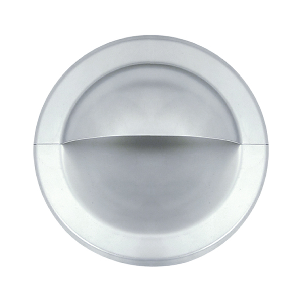 3monkeez FH-45 Stainless Steel Drawer Pull, With Grip & Fixing Studs, 120mm Diameter